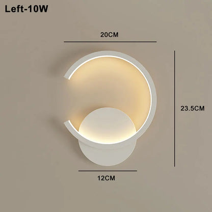 LED Modern Signature Wall Sconce | Bedroom Home Lighting