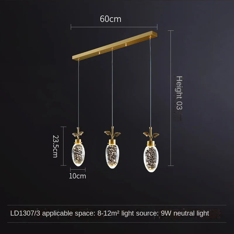 LED Nordic Modern Chandelier | Kitchen Island Lighting