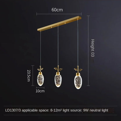 LED Nordic Modern Chandelier | Kitchen Island Lighting