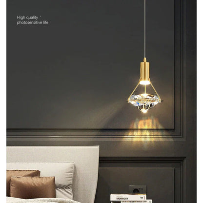 Crystal LED Pendant Lights: Contemporary Illumination