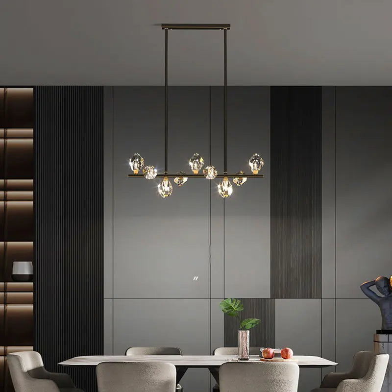 Exquisite Crystal Pendant Light | Dining Room Lighting
