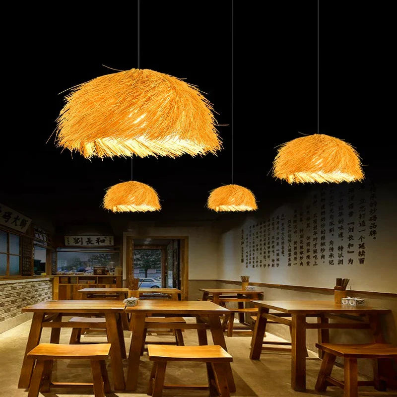 Burlywood Smart Pendant Light for Contemporary Dining Spaces