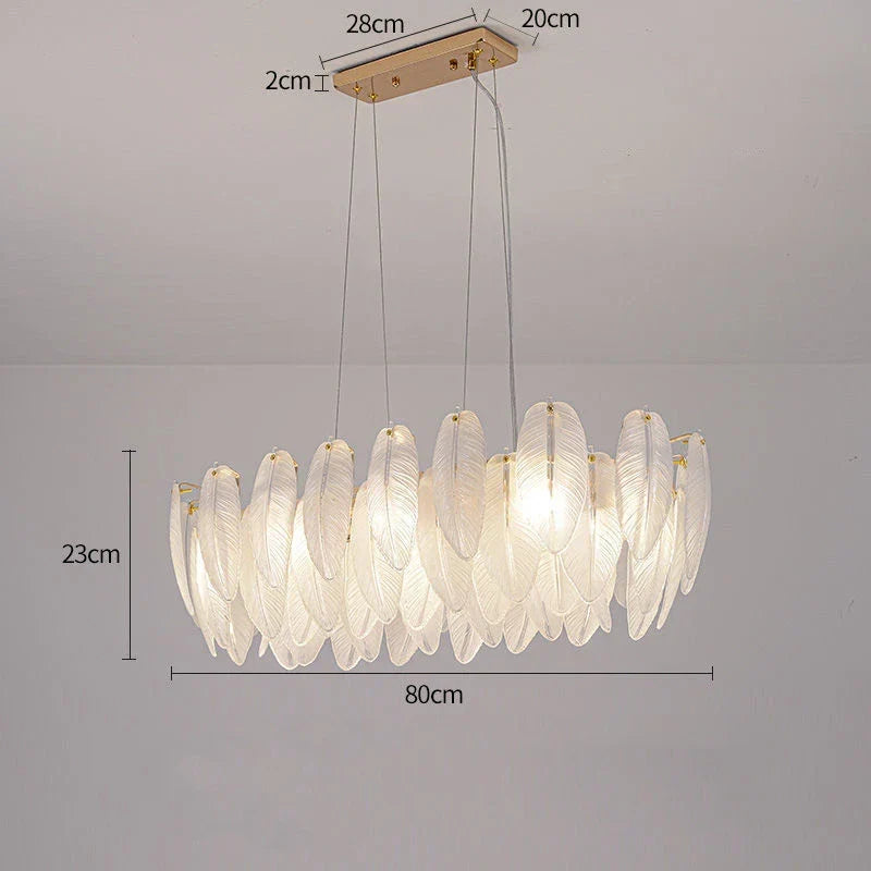 Luxurious LED Nordic Chandelier | Kitchen Island Lighting
