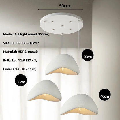 HDPS and Metal Minimalist Nordic LED Pendant Lights