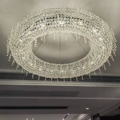 K9 Crystal LED Bird's Nest Ceiling Chandelier