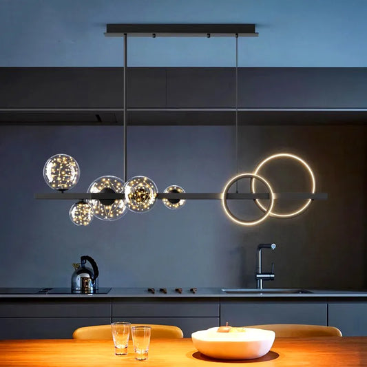 Sleek Modern Pendant Light | Modern Dining Room Lighting