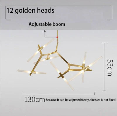 LED Modern Gold Pendant Light | Kitchen Island Lighting