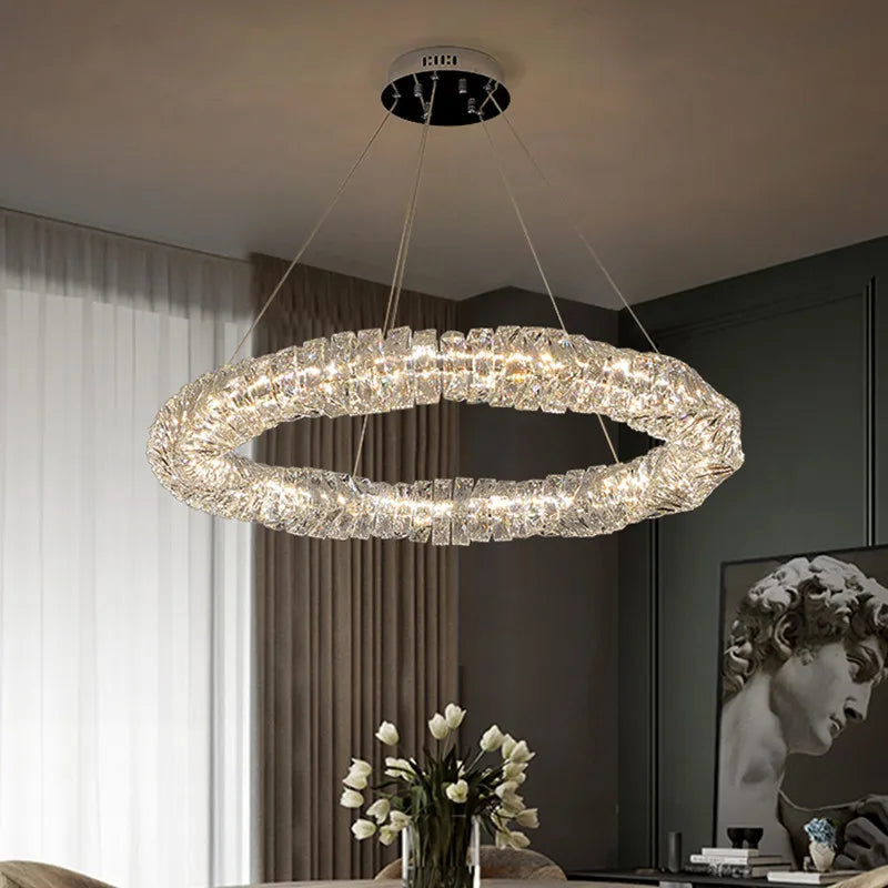 Sophisticated LED Chandelier | Dining Room Home Lighting