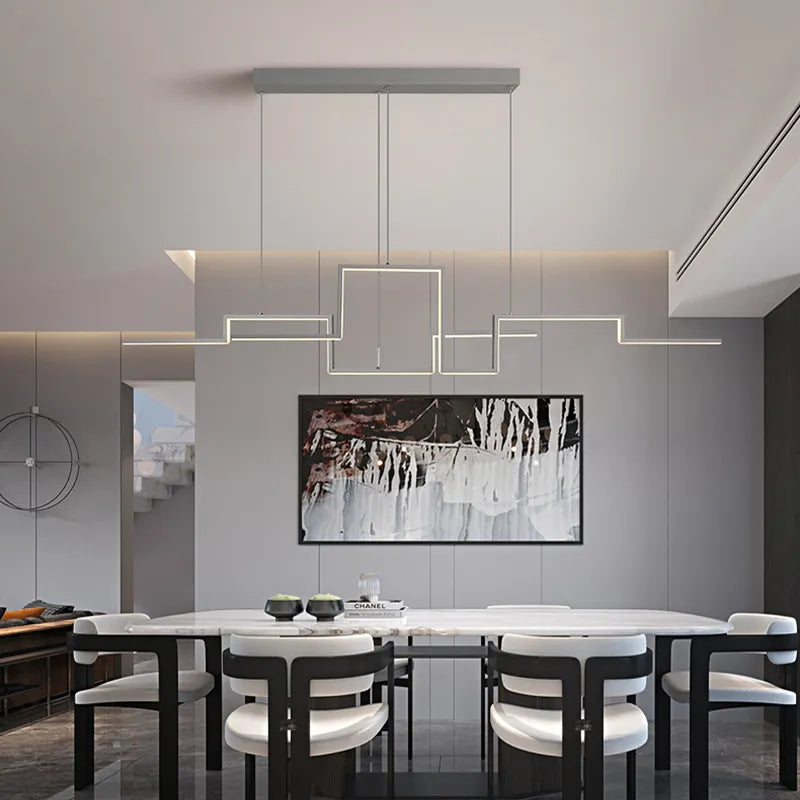 LED Geometric Pendant Light | Kitchen Island Home Lighting