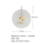 Natural Marble LED Wall Sconce