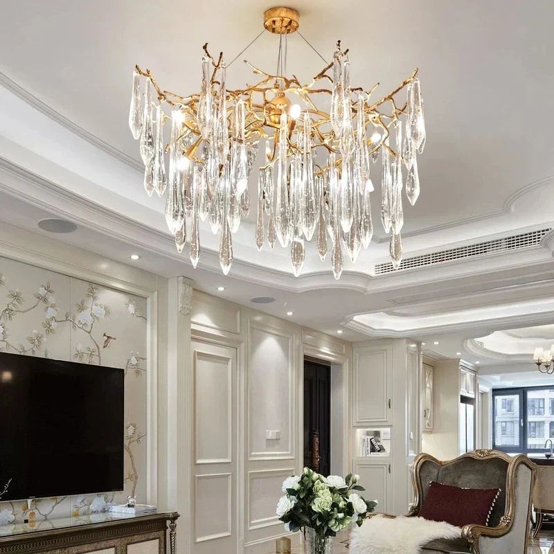 Modern Crystal Chandelier | Dining Room Home Lighting