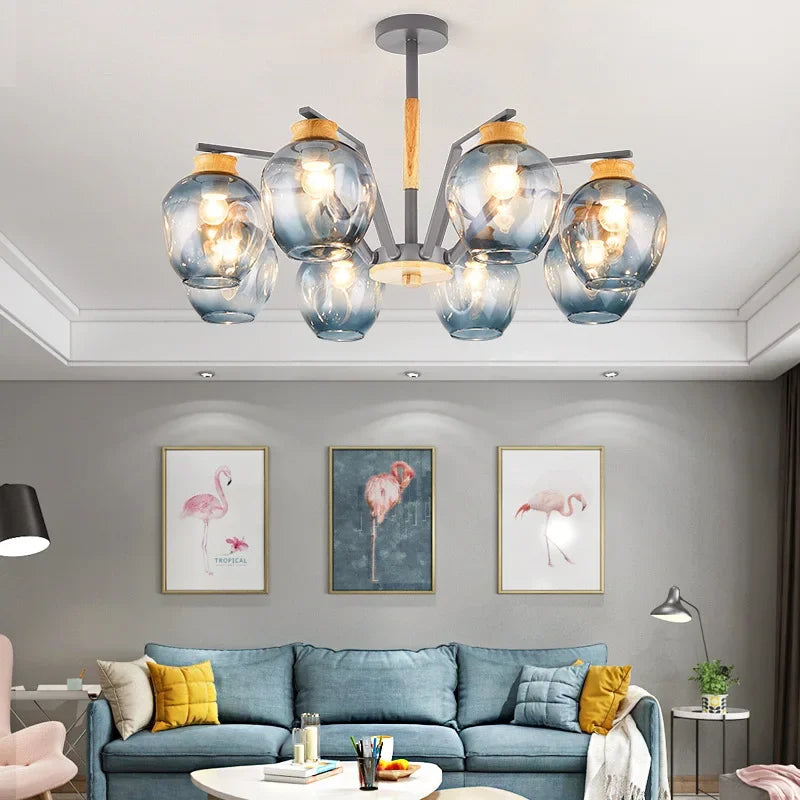 LED Magic Beans Ceiling Chandelier for Living & Dining Spaces
