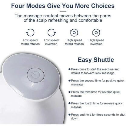 Deep Tissue Waterproof Scalp & Body Massager