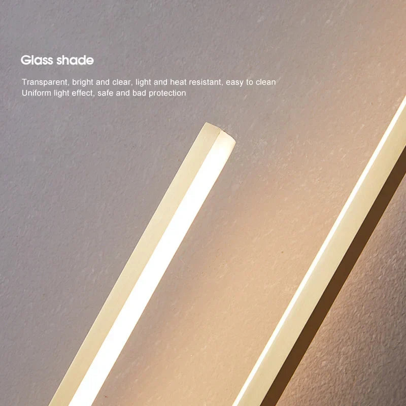 LED Modern Signature Wall Sconce | Bedroom Home Lighting