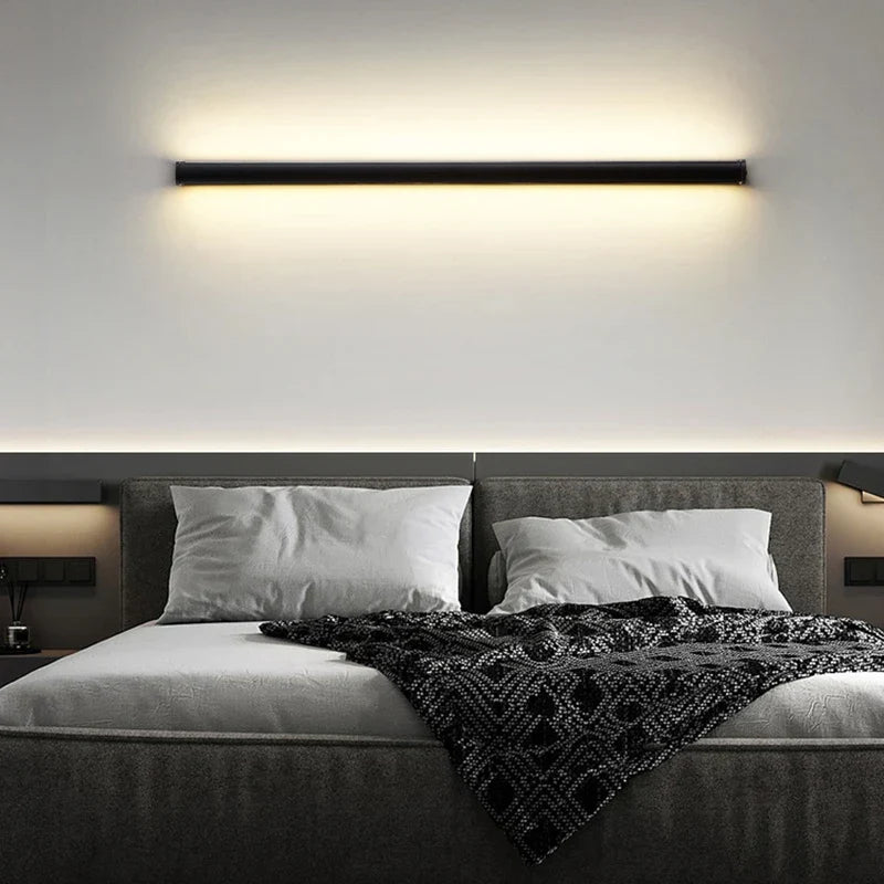 LED Modern Black Wall Sconce | Dining Room Home Lighting