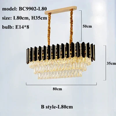 LED Signature Chandelier | Modern Dining Room Lighting