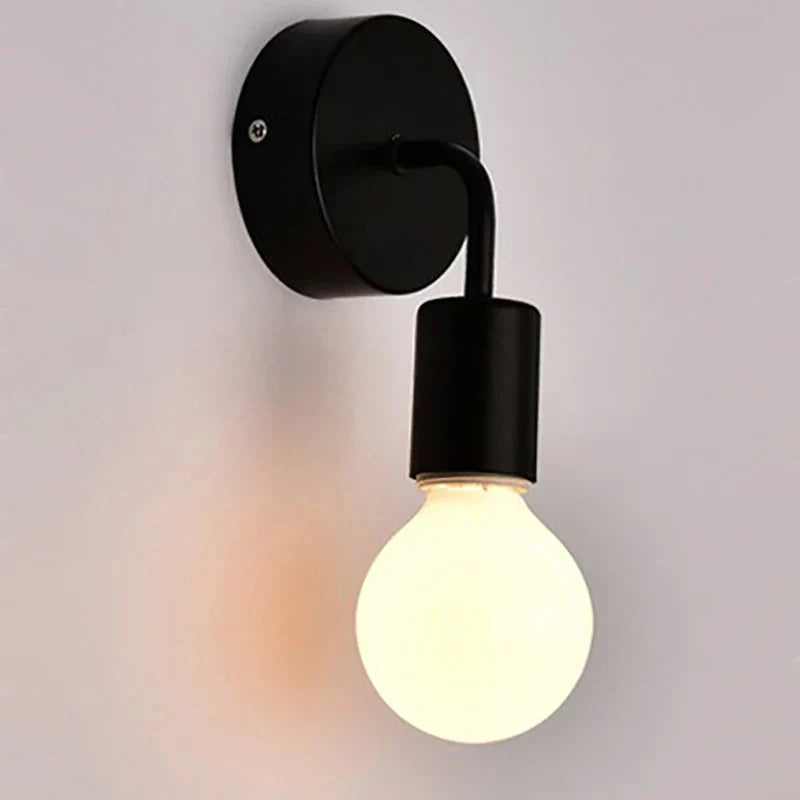 Modern Wall Lamps: Sleek Black and White Interior Lighting Fixtures