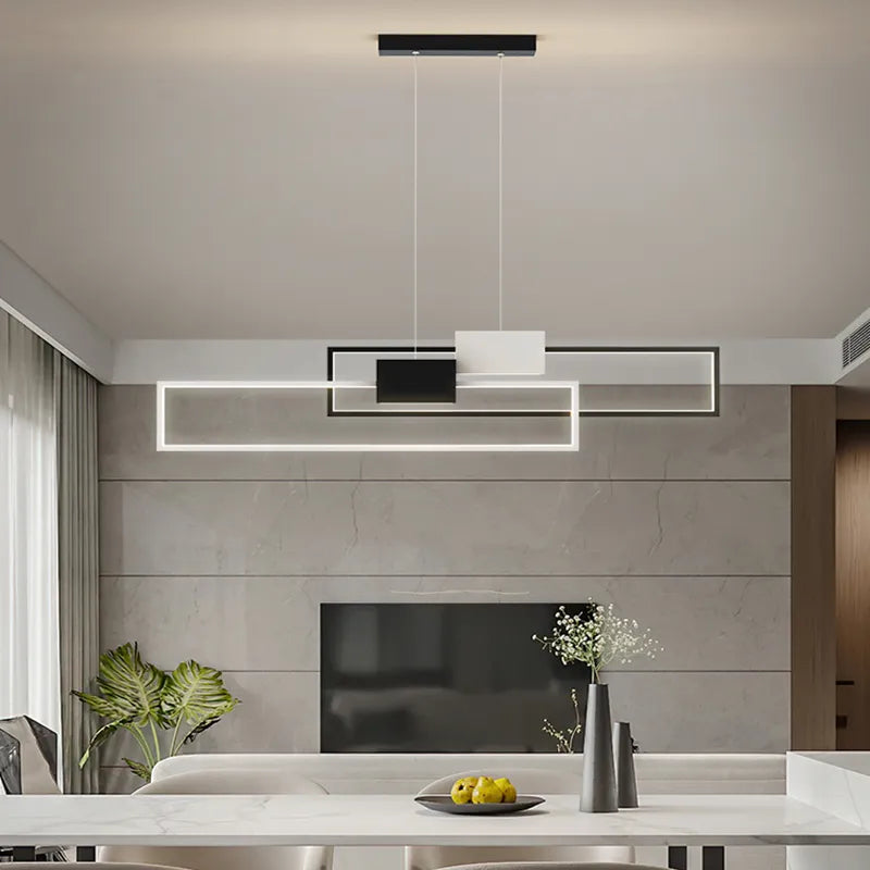 Sleek LED Pendant Light | Kitchen Island Home Lighting