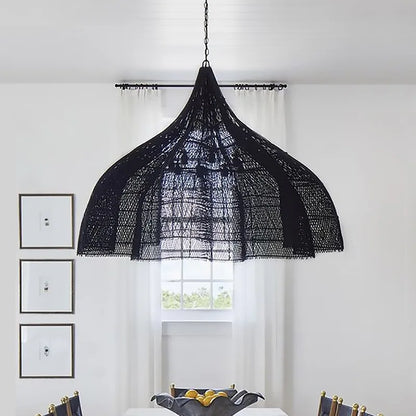 Rattan Pendant Light: Artisanal Illumination for Modern Interiors