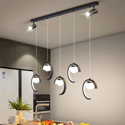 Sleek Modern Pendant Light | Dining Room Home Lighting