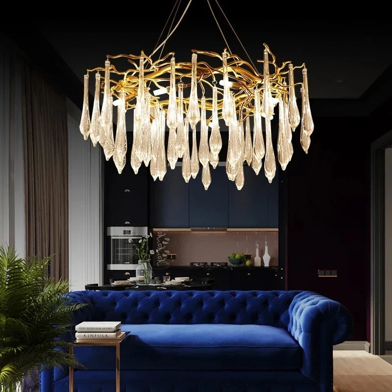 Modern Crystal Chandelier | Dining Room Home Lighting