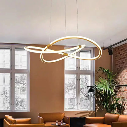 LED Dimmable Modern Pendant Light | Living Room Lighting