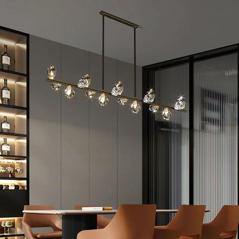 Exquisite Crystal Pendant Light | Dining Room Lighting