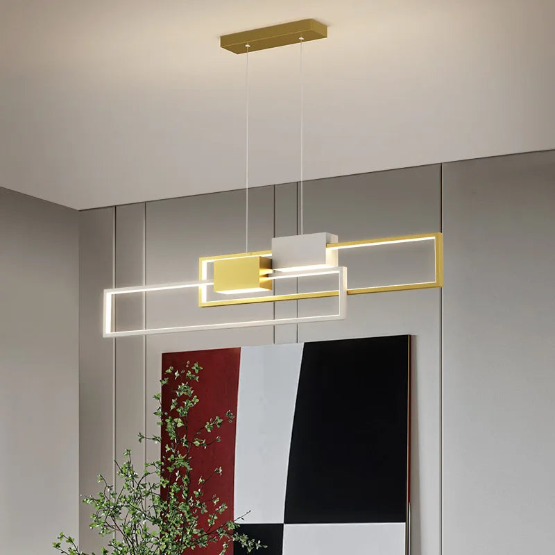 Sleek LED Pendant Light | Kitchen Island Home Lighting