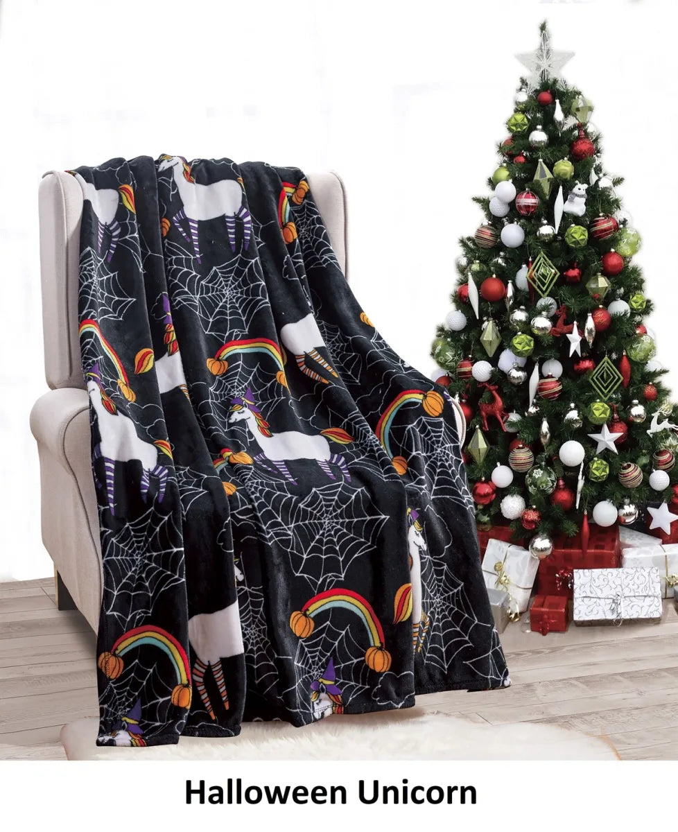 Halloween 50 X 60 Throw Blankets