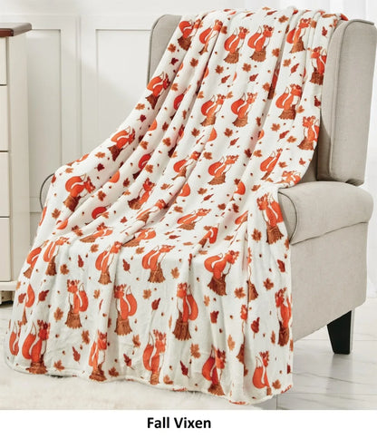 Halloween 50 X 60 Throw Blankets