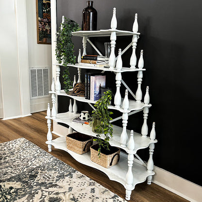HUGE Antique Inspired French Cottage Etagere