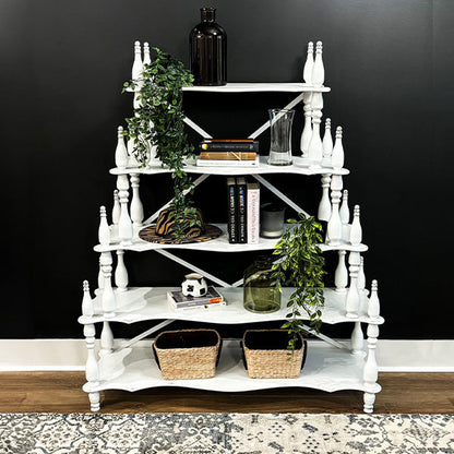 HUGE Antique Inspired French Cottage Etagere