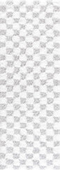 Atira Gray Checkered Area Rug