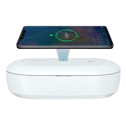 UV Sterilizer Box with 15 W Fast Wireless Charging Pad