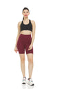 Women's High Waist Tummy Control Yoga Bike Shorts