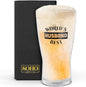 Freezer Cup Golfing Gift for - Freezable Ice-Gel Chiller Mug for Beer/Iced Cold Drinks - Insulated 14oz Frozen Drinking Glass for Men who Golf (Gift Boxed)