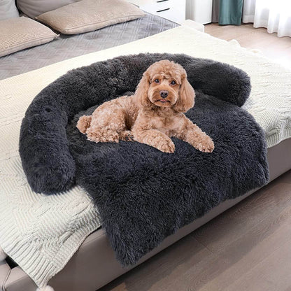 Superidag Calming Dog Bed & Sofa Protector - Waterproof, Non-Slip Cover