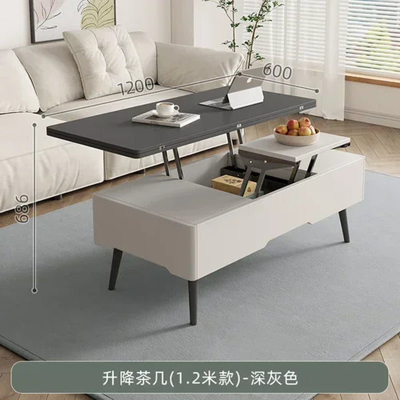 Organizer Lift-up Coffee Table Trau High Nordic Mobile