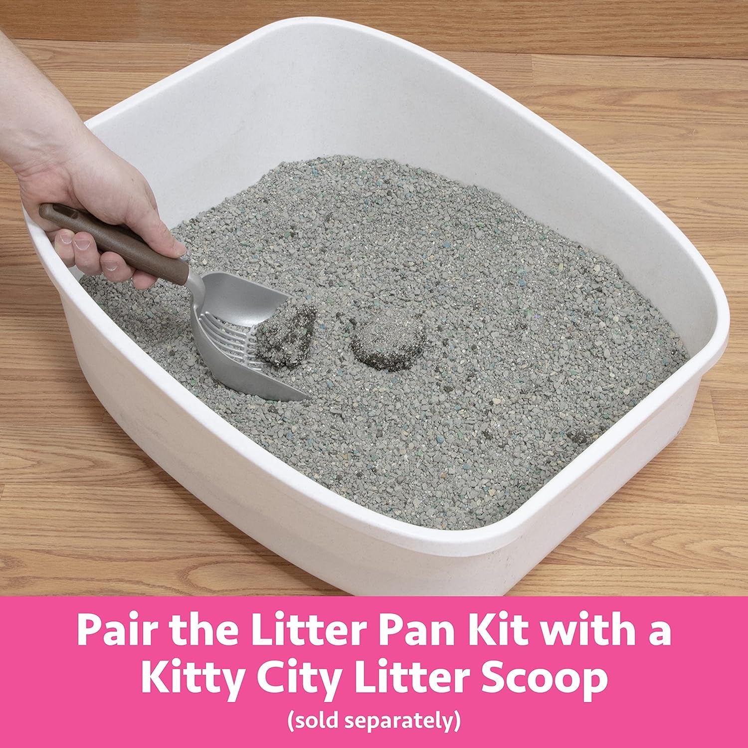 Corrugate Cat Scratch Pad, Cat Non-Stick Litter Scoop, Cat Litter Mats, Cat Litter Box Kit