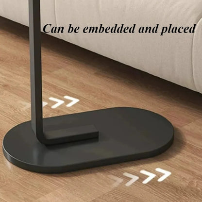 C-Shaped Edge Movable Side Table