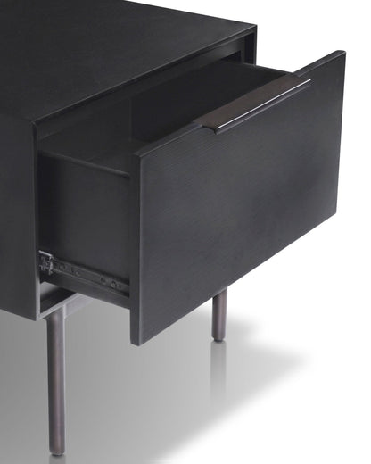 Akira Nightstand, Black