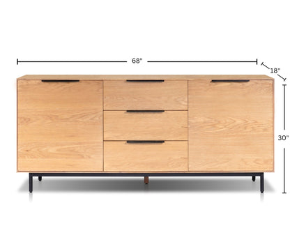 Akira Sideboard, Light Oak