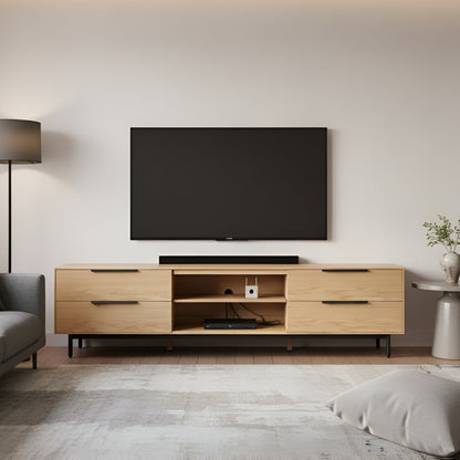 Akira TV Console, Light Oak