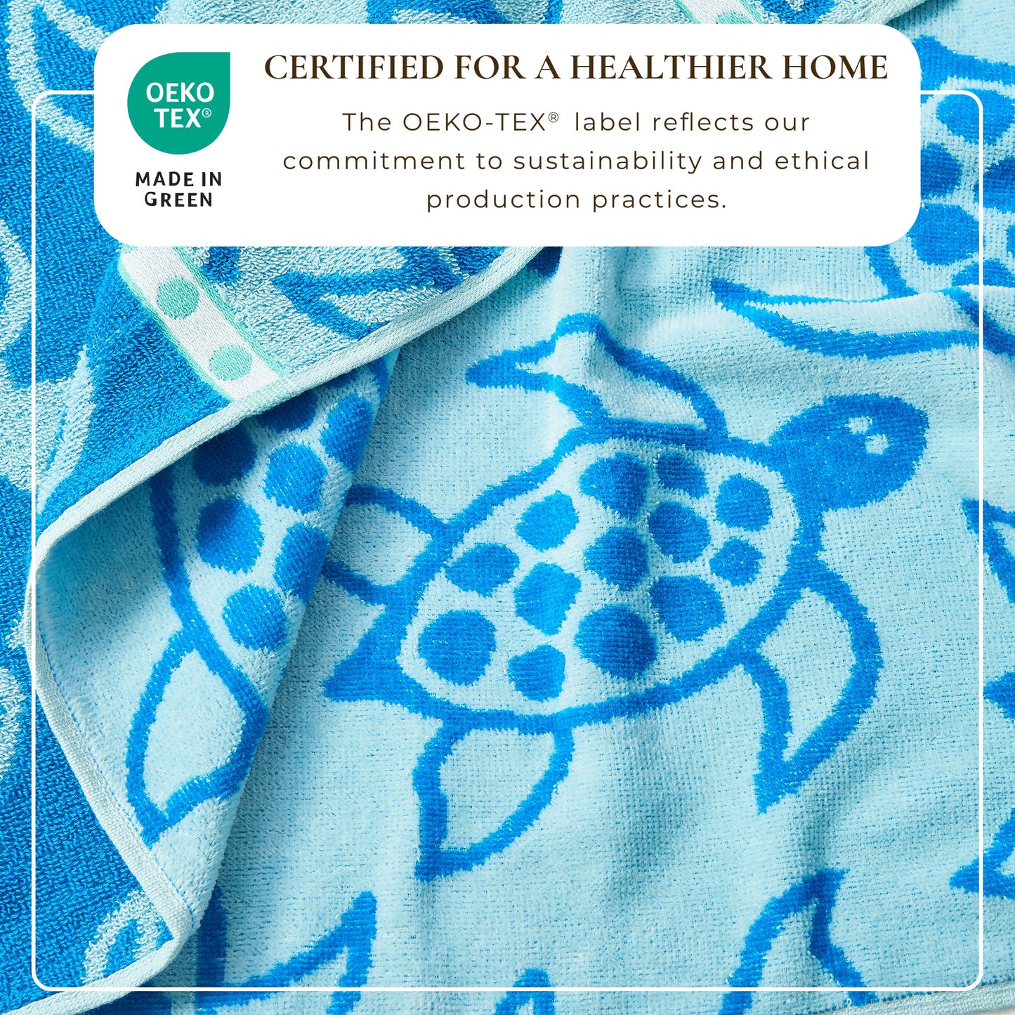 Cotton Velour Beach Towel - Maui Collection