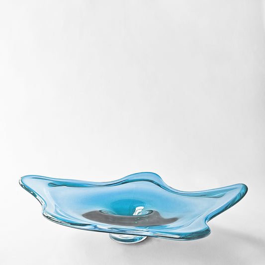 KAZU glass platter
