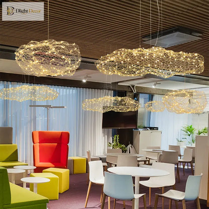 Art Cloud Chandelier | Modern Bedroom & Bedside Lighting