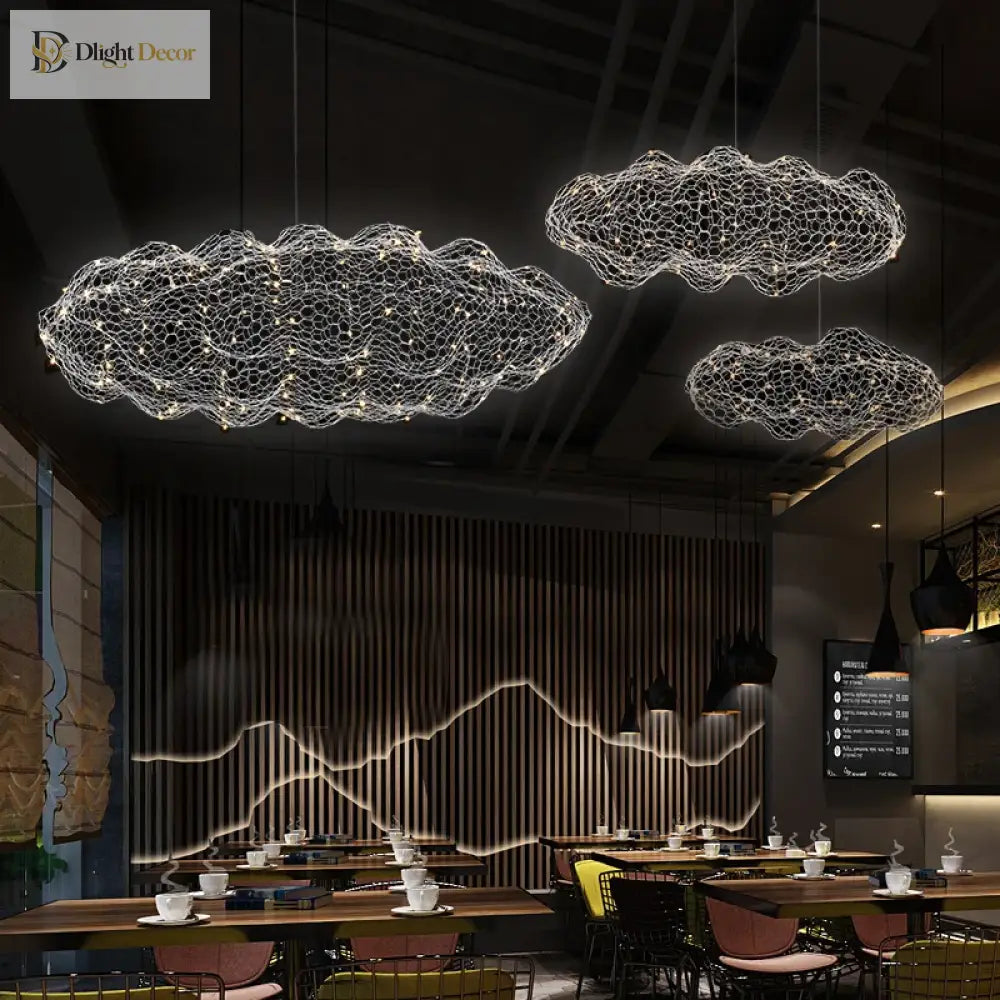Art Cloud Chandelier | Modern Bedroom & Bedside Lighting