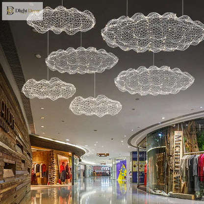 Art Cloud Chandelier | Modern Bedroom & Bedside Lighting