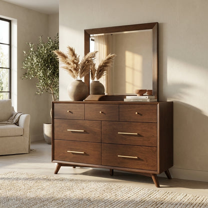 Flynn Mirror, Walnut