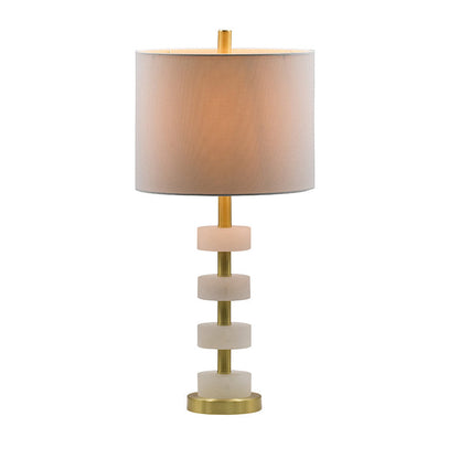 13x13x26 Marble Table Lamp
